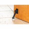 Brinks Commercial Steel Matte BrassBlack KickDown Door Holder Mounts to door 1 in BC41020